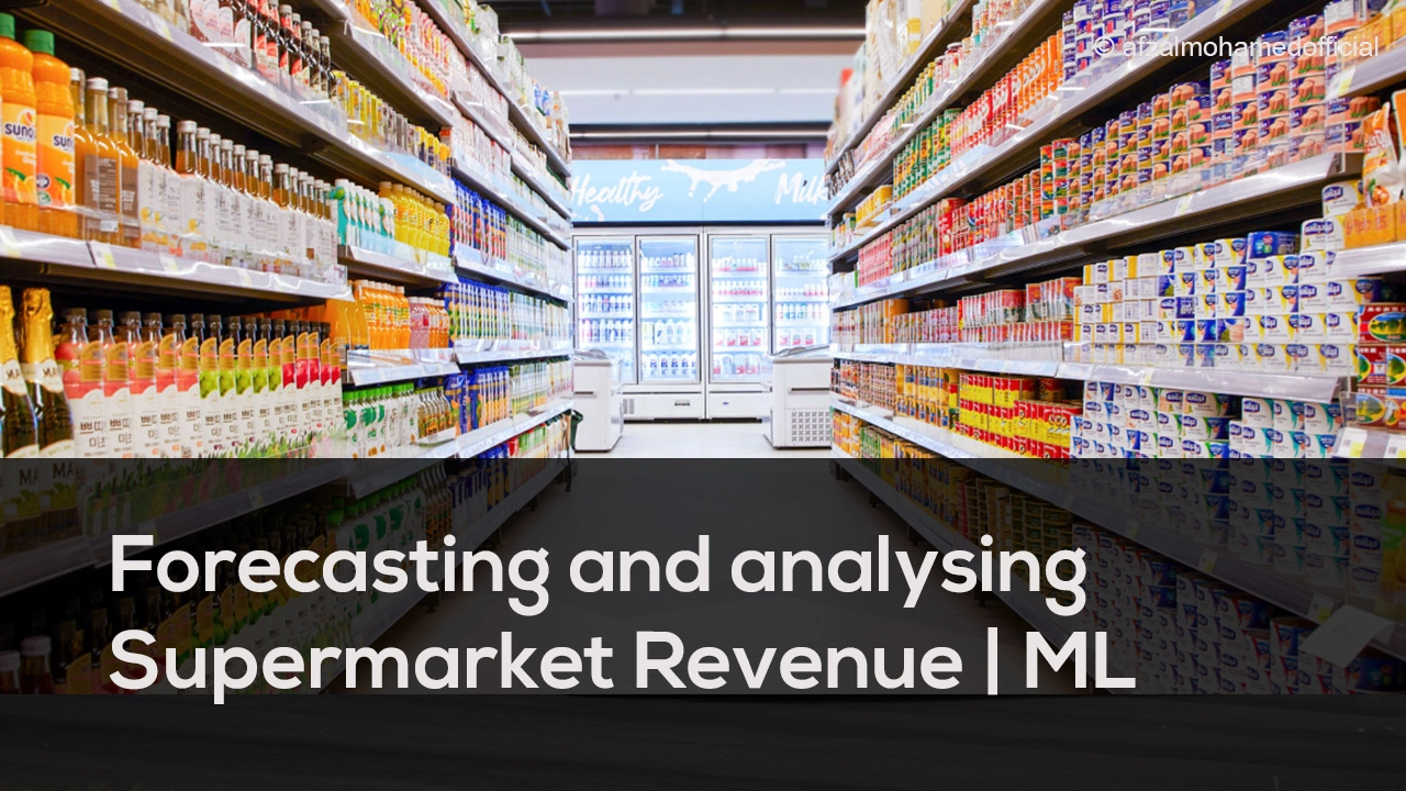 Supermarket Sales Time Series Analysis project
