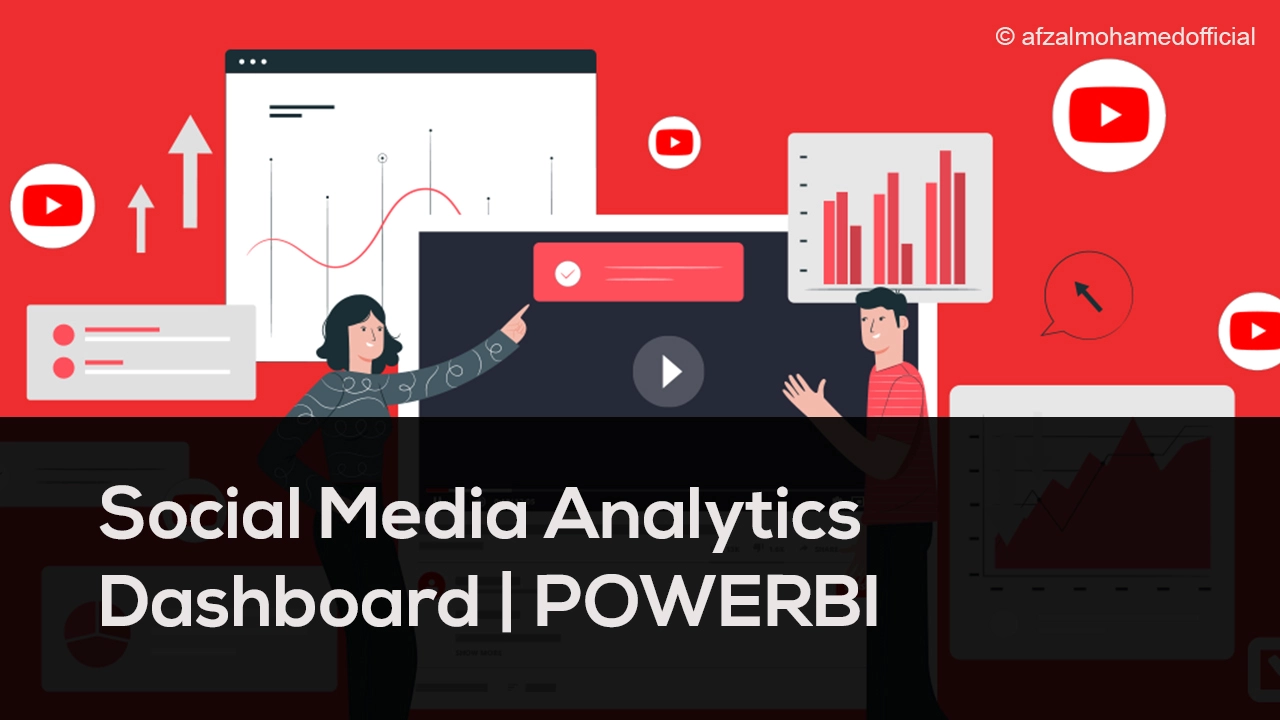 Social Media Analytics Dashboard powerbi project